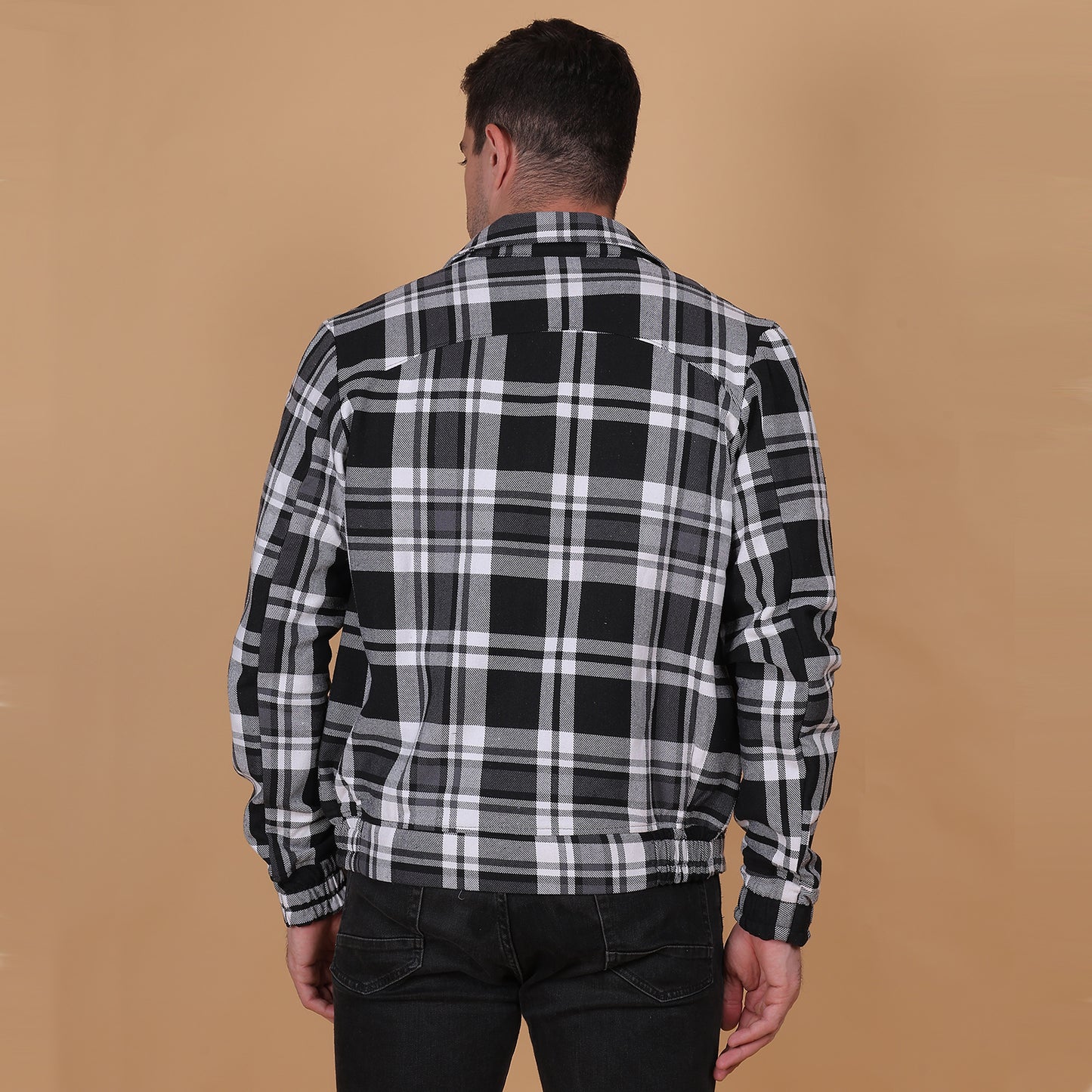 Noir Check Dapper Jacket