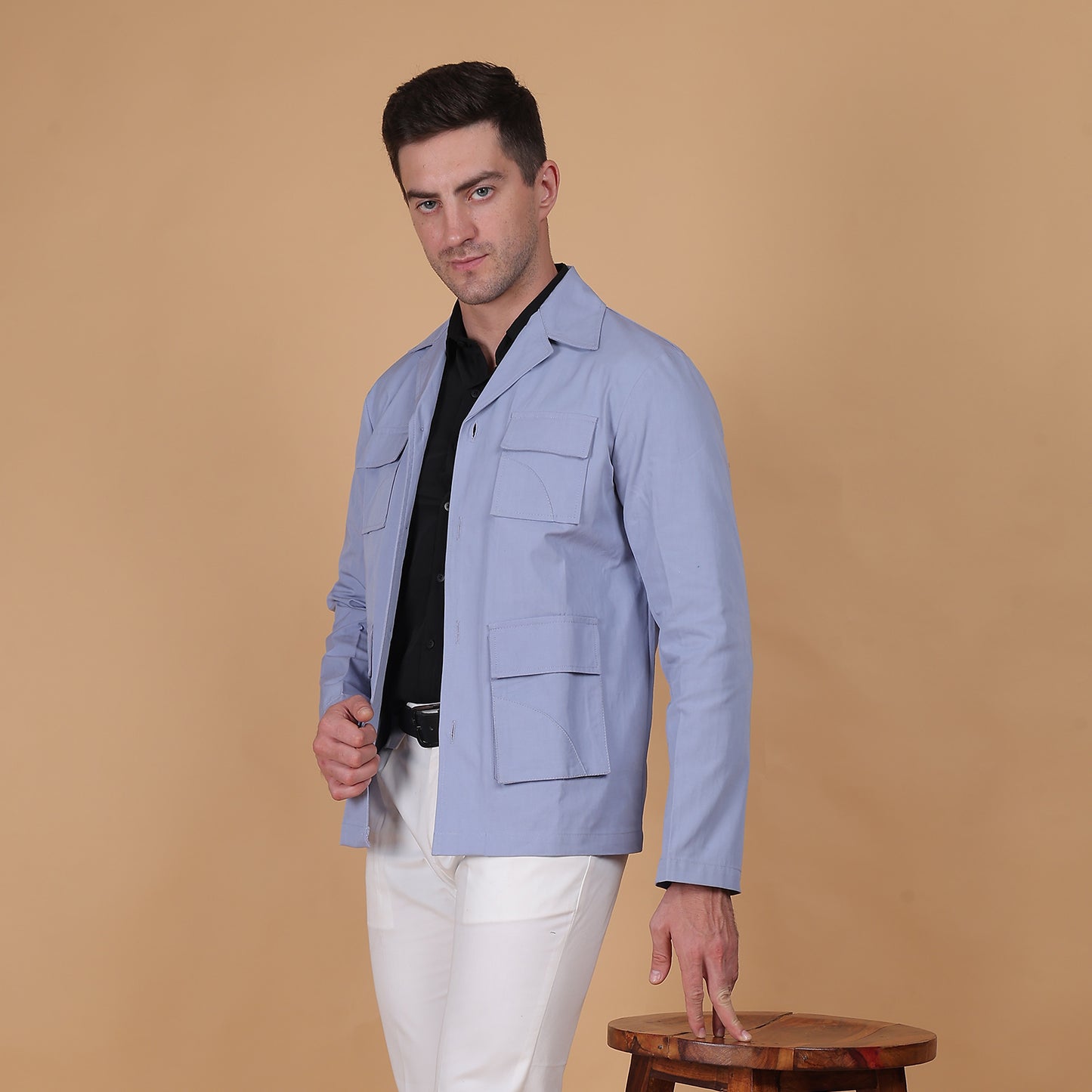 Glacier Grid Field Jacket