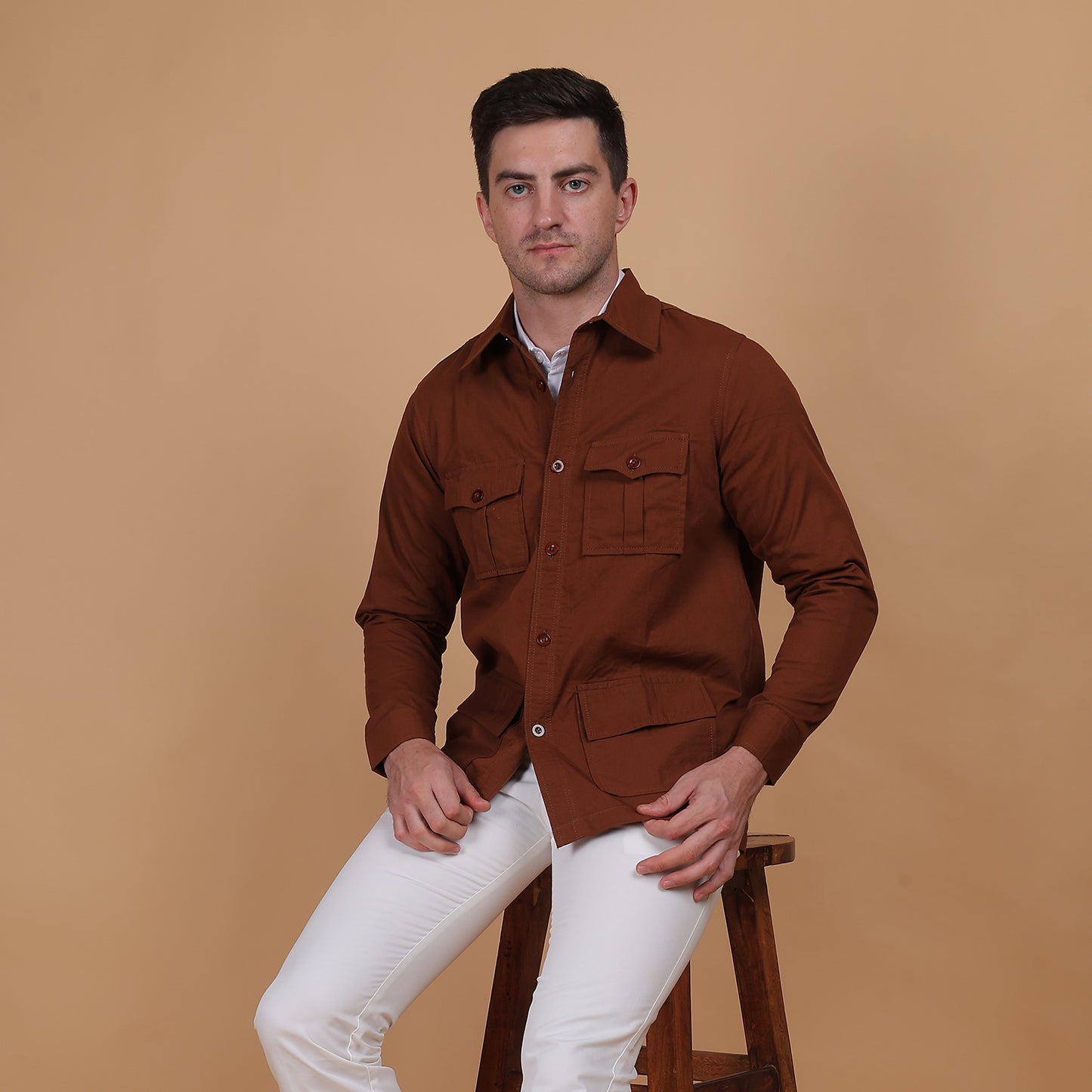 Burnt Earth Buttondown Shirt
