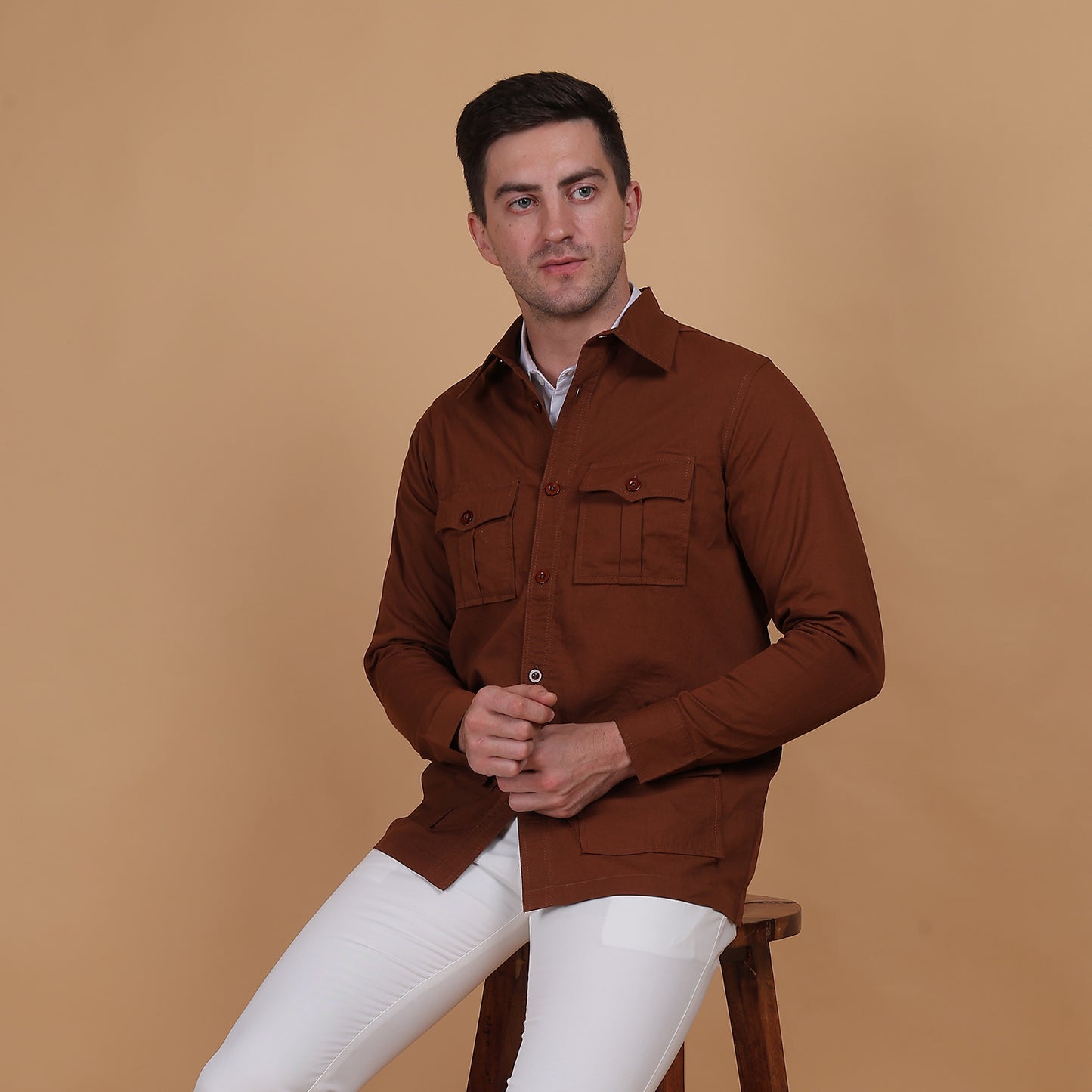 Burnt Earth Buttondown Shirt