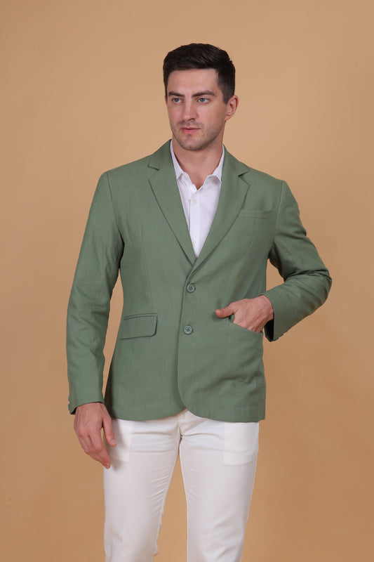 Olive Shore Tailored Blazer