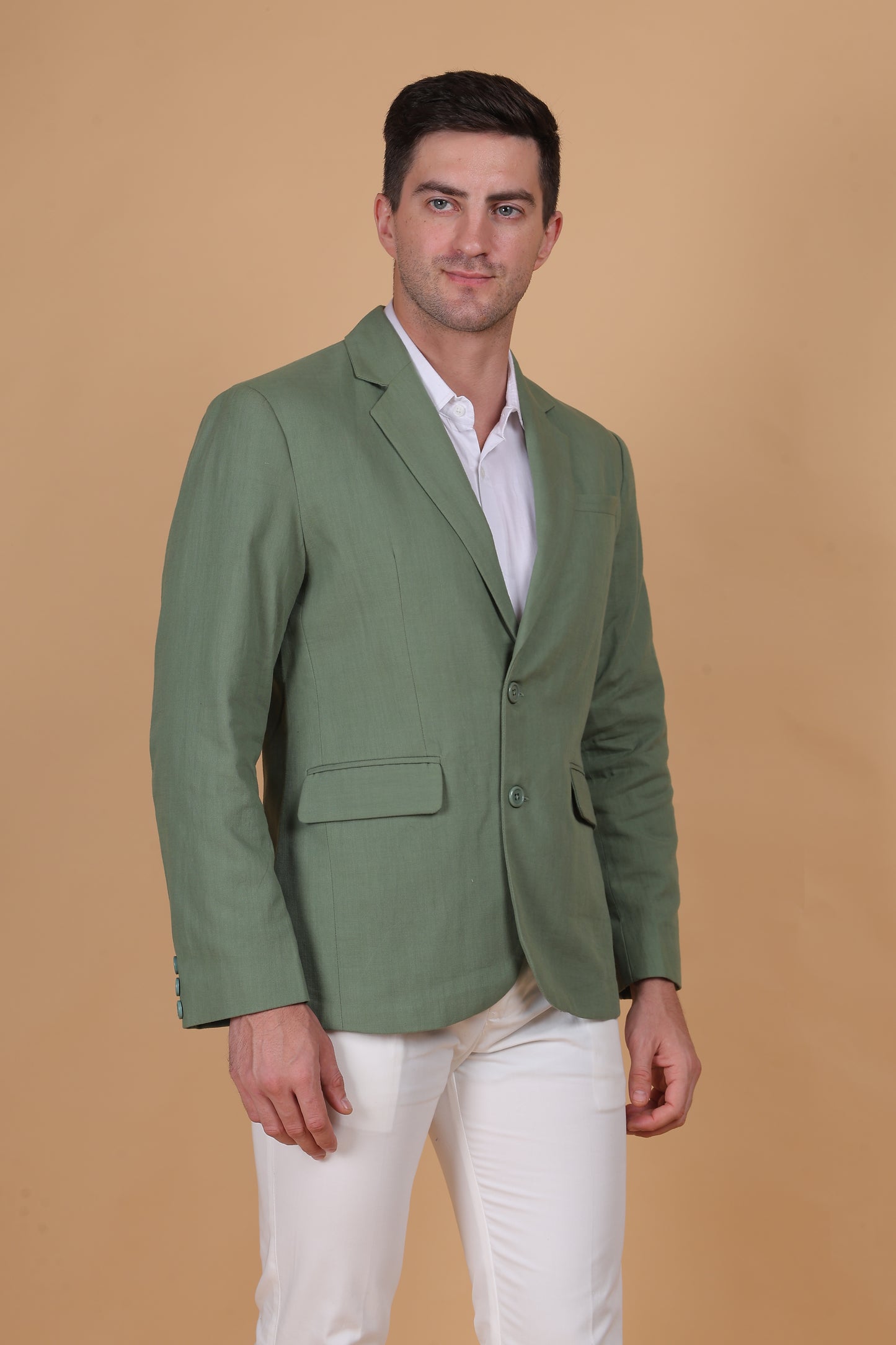 Olive Shore Tailored Blazer