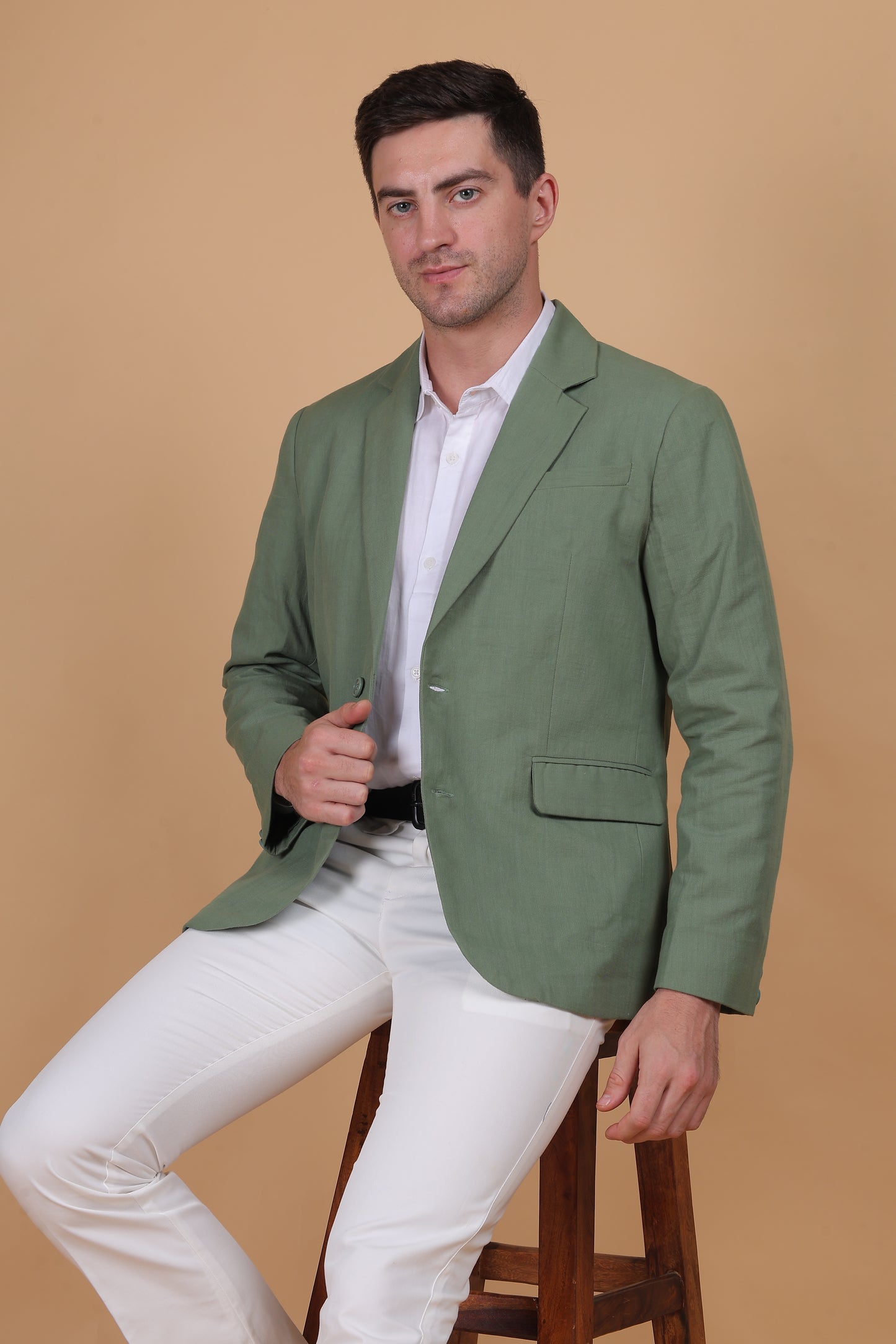 Olive Shore Tailored Blazer