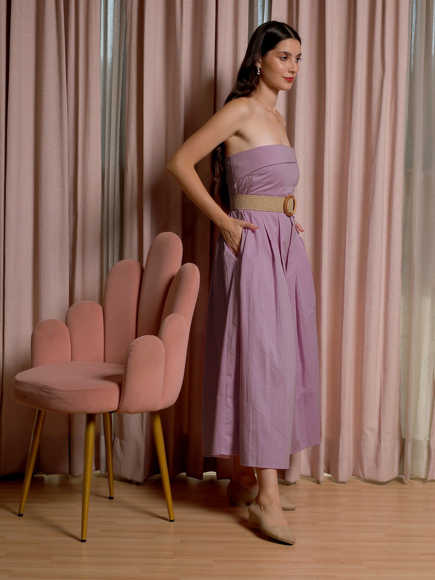 Twilight Petal Tube Dress