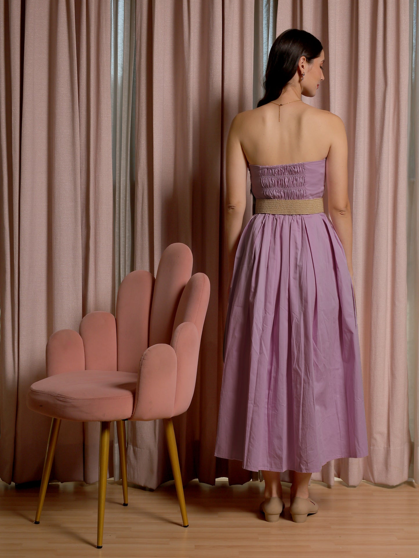 Twilight Petal Tube Dress