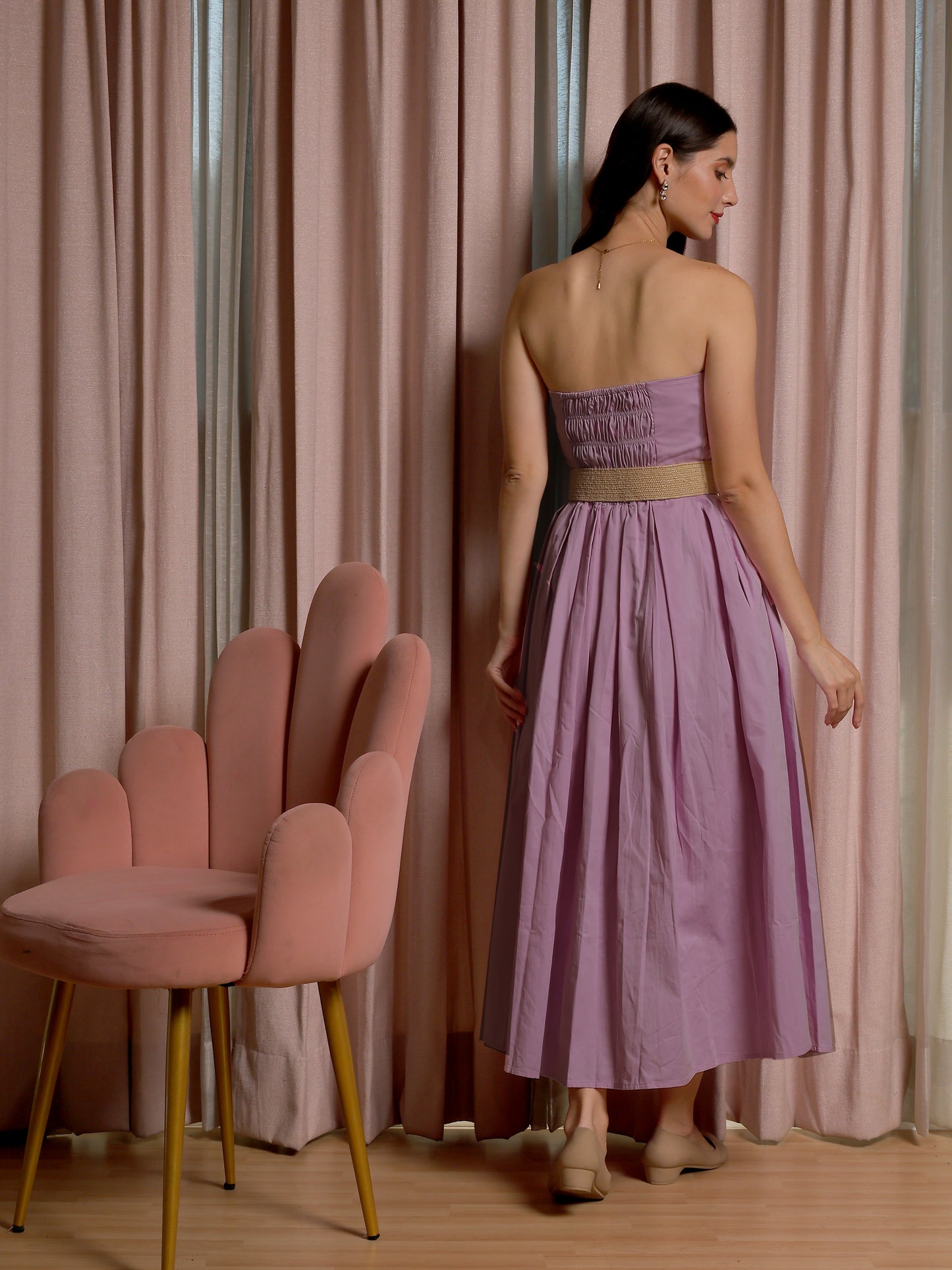 Twilight Petal Tube Dress