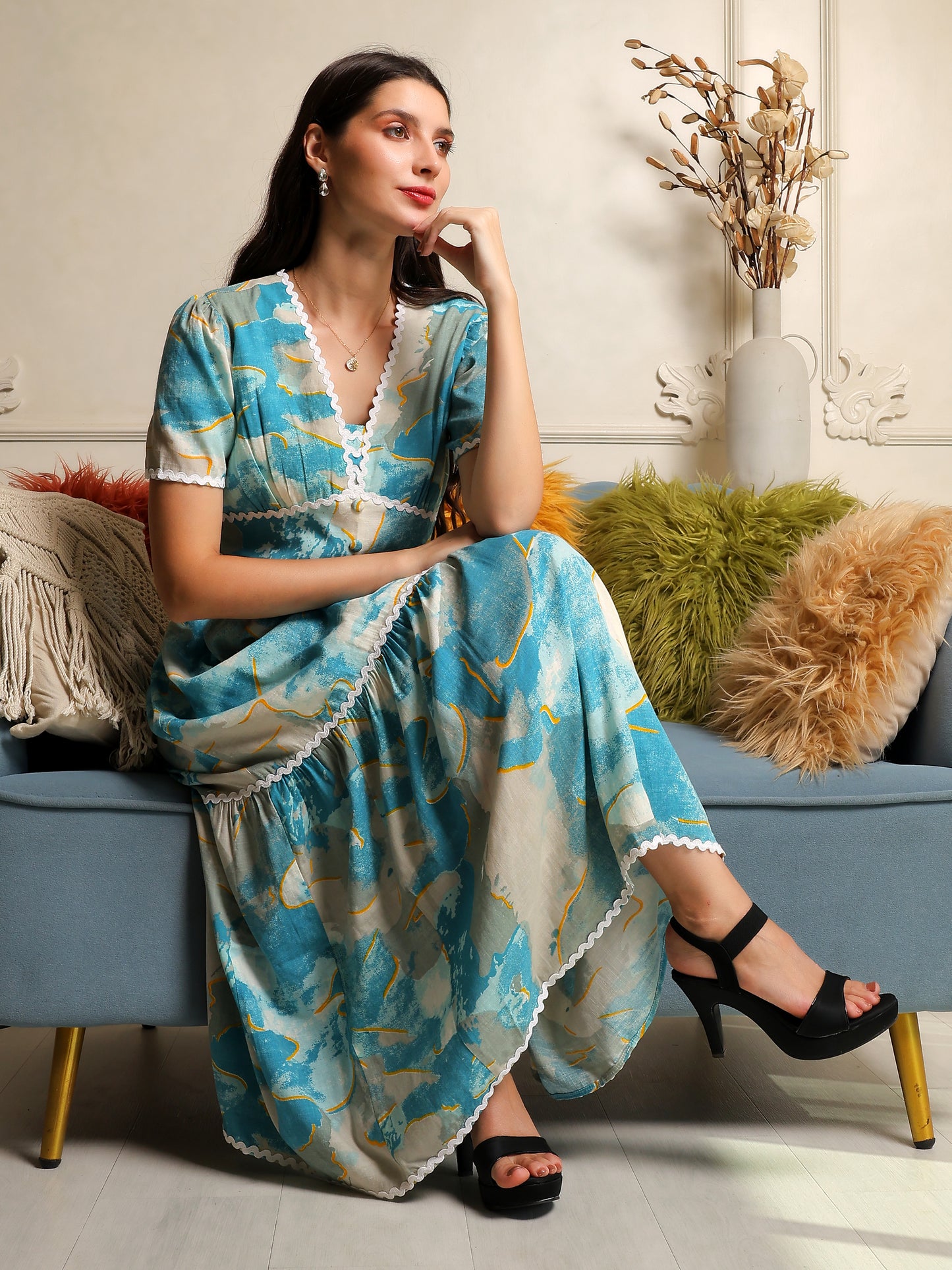 Seafoam Serenade Dress