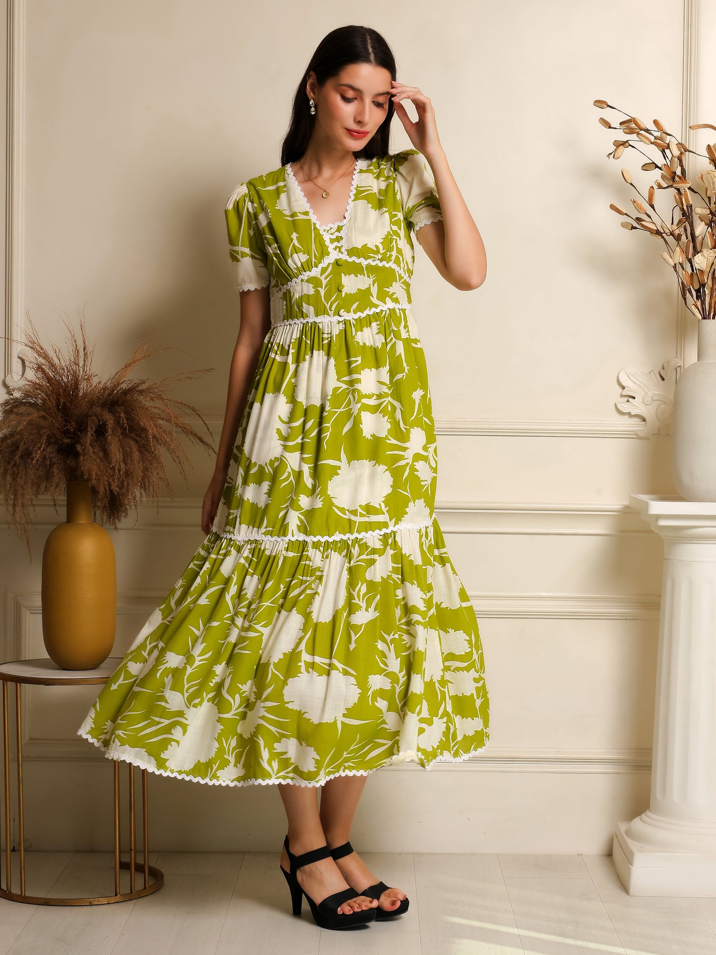 Leafline Charm Midi