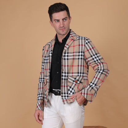 Camden Luxe Plaid Jacket