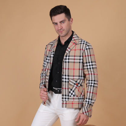 Camden Luxe Plaid Jacket