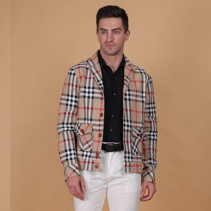 Camden Luxe Plaid Jacket