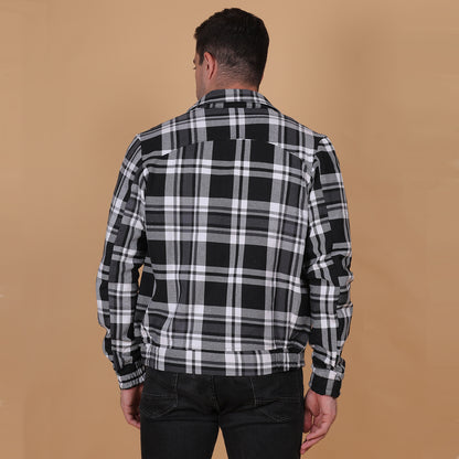 Noir Check Dapper Jacket