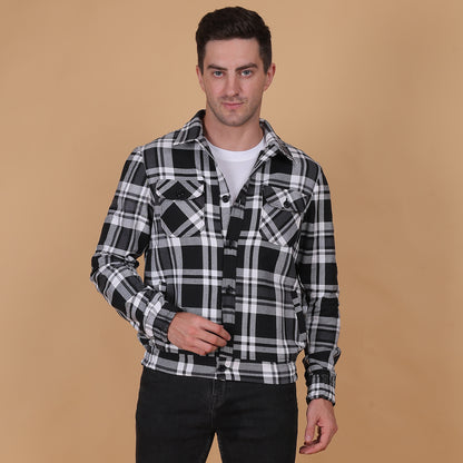Noir Check Dapper Jacket