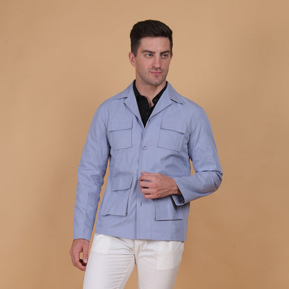 Glacier Grid Field Jacket