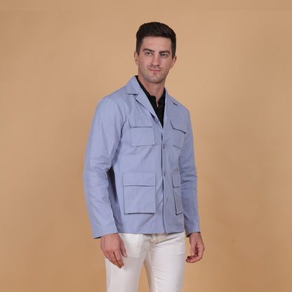 Glacier Grid Field Jacket