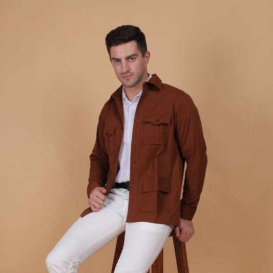 Burnt Earth Buttondown Shirt