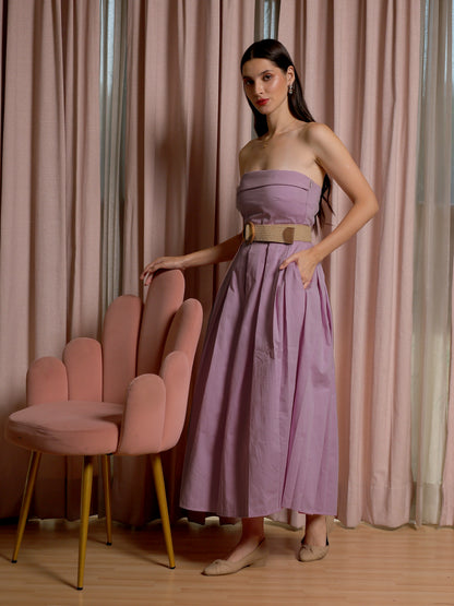 Twilight Petal Tube Dress