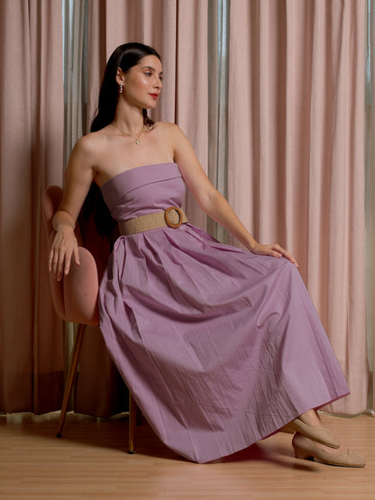 Twilight Petal Tube Dress