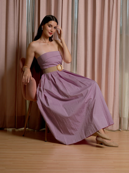 Twilight Petal Tube Dress