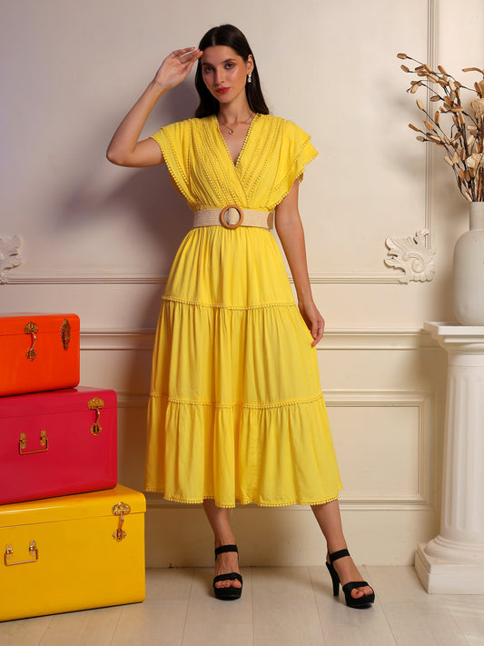 "Limonella Tiered Dress"