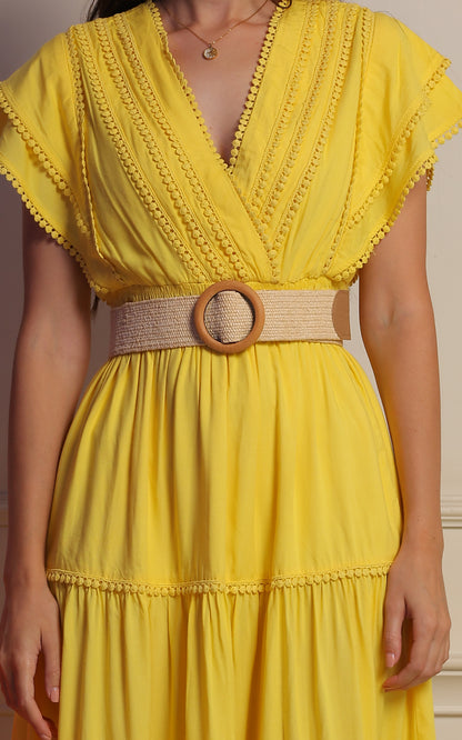 "Limonella Tiered Dress"