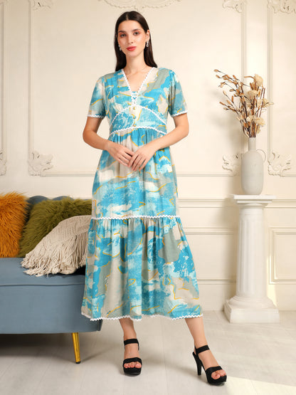 Seafoam Serenade Dress