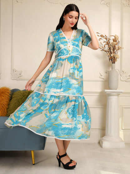 Seafoam Serenade Dress
