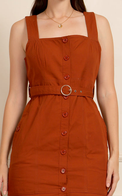 Terracotta Charm Dress