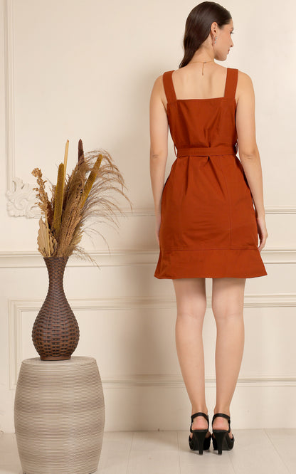 Terracotta Charm Dress