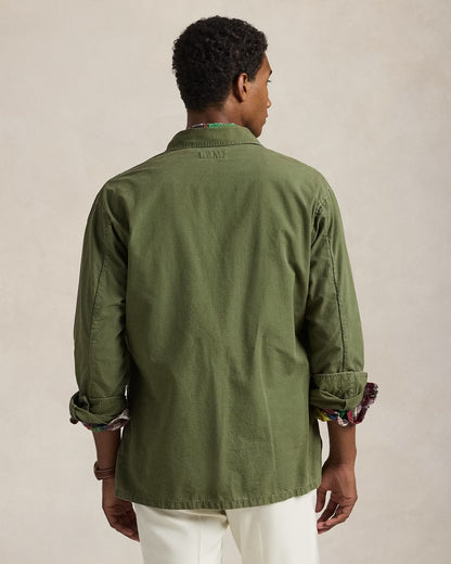 Heritage Field Utility Overshirt – Olive Green